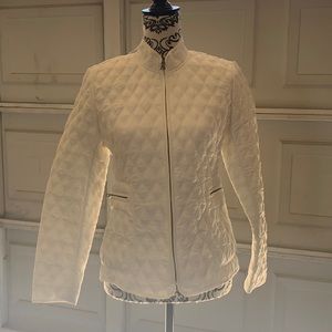 White jacket from Banana Republic